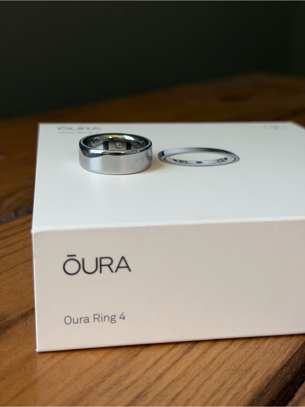 Oura Ring 4 - Silver Size 9
